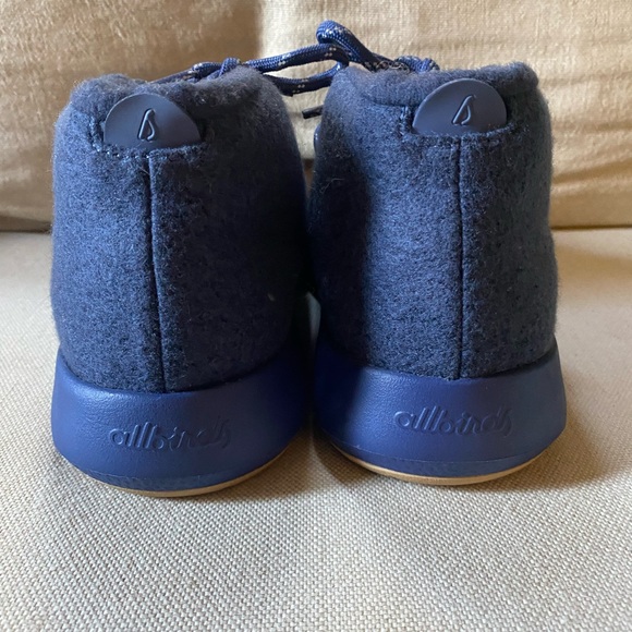NWOT Allbirds Women's Wool Runner-up Mizzles Highlights Navy Blue - Picture 4 of 7